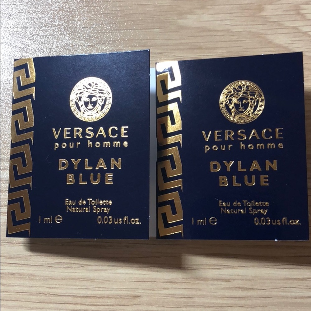 Versace Dylan Blue perfume sample X 2